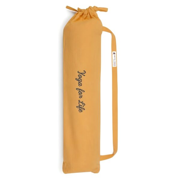 Handmade cotton Yoga Mat sand colour