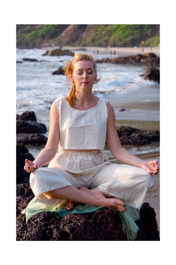 Cotton Yoga Set — Top & Pants